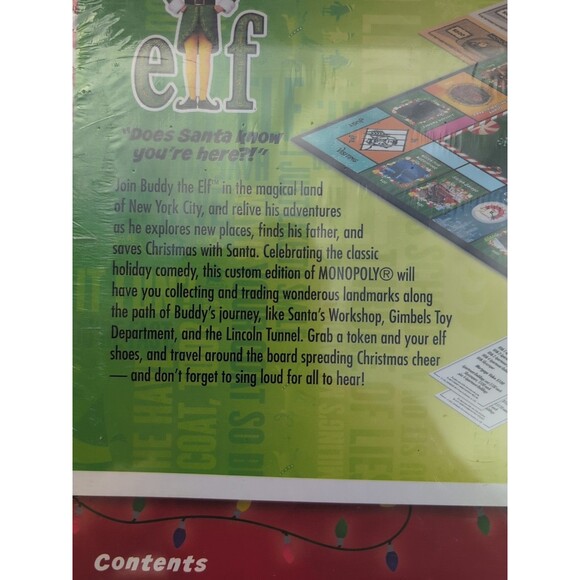 Monopoly Elf Edition – USAopoly 2019 – Sealed! Will Ferrell Christmas Board Game - Picture 13 of 16